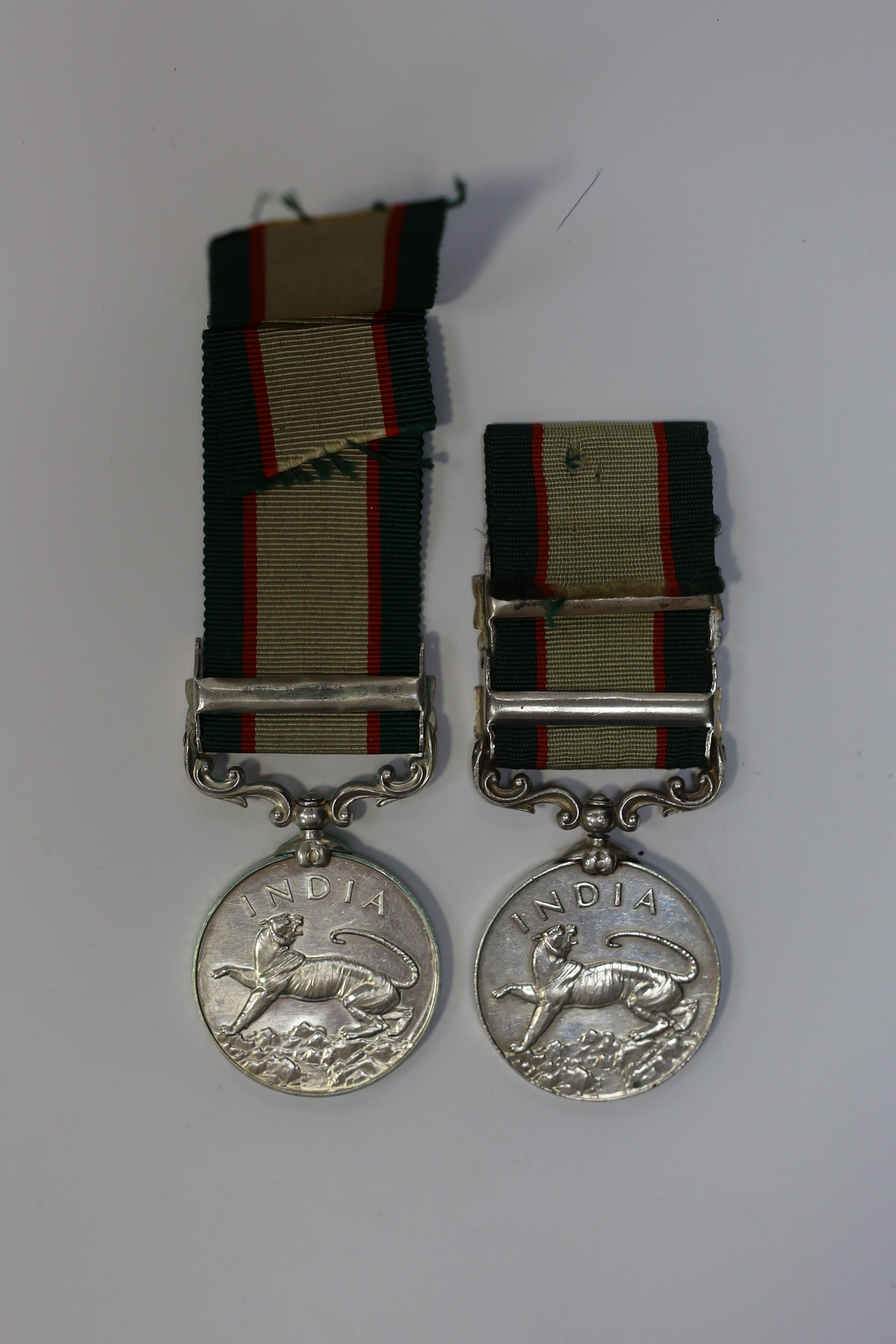 Two George VI India General Service Medals